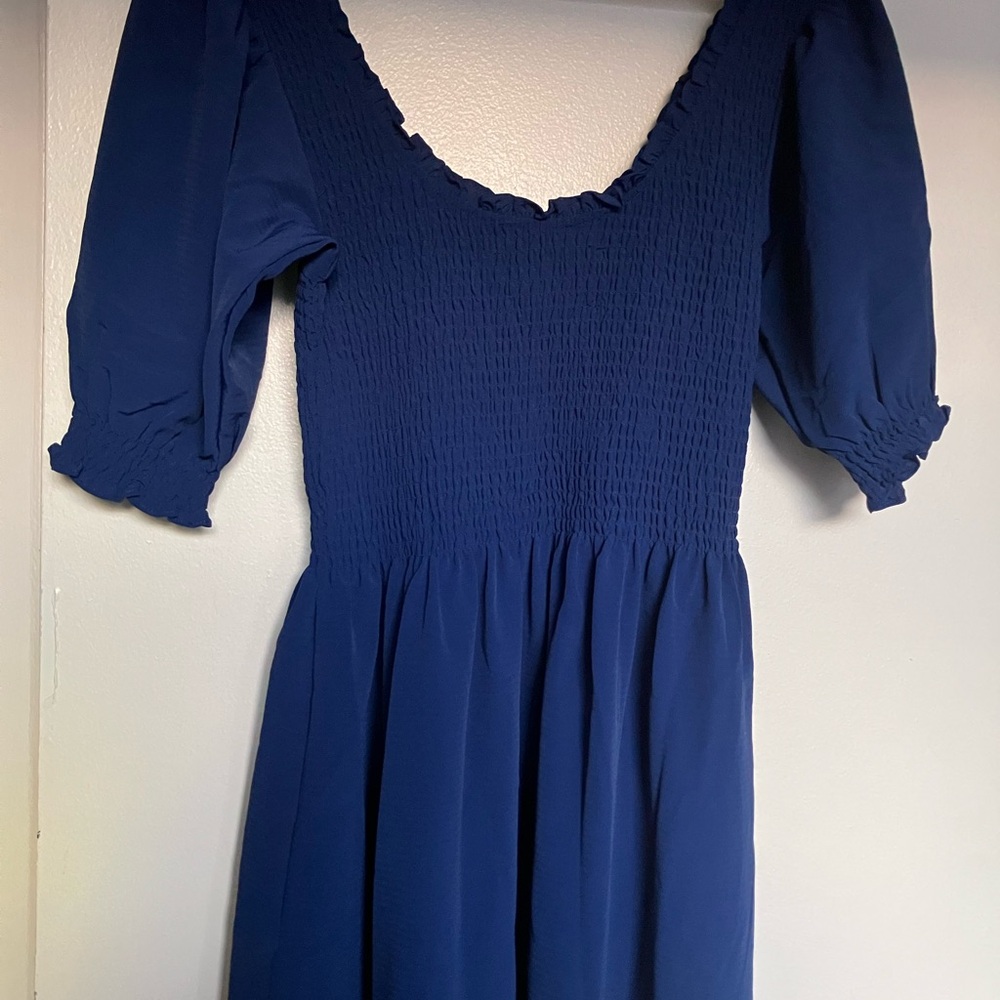 NWT Hill House Home Louisa Nap Dress in Navy